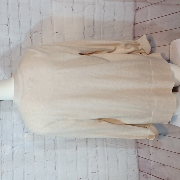 Womans Croft & Barrow Cream Soft Carnigan Sweater L NWT - Picture 3 of 9